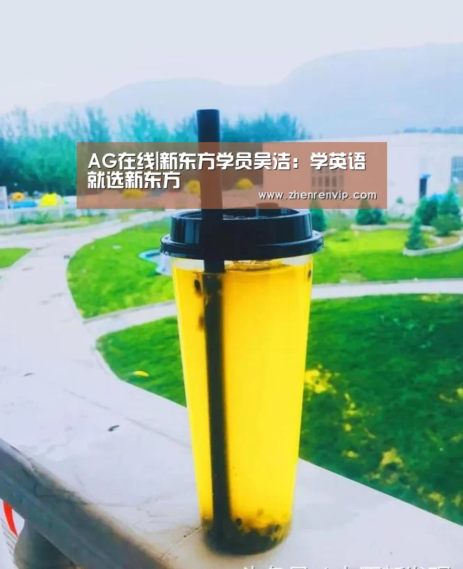 AG在线|新东方学员吴洁:学英语就选新东方(图2) AG官网
