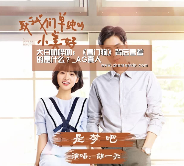 大白叨哔叨:《看门狗》背后看着的是什么?_AG真人(图4) AG真人